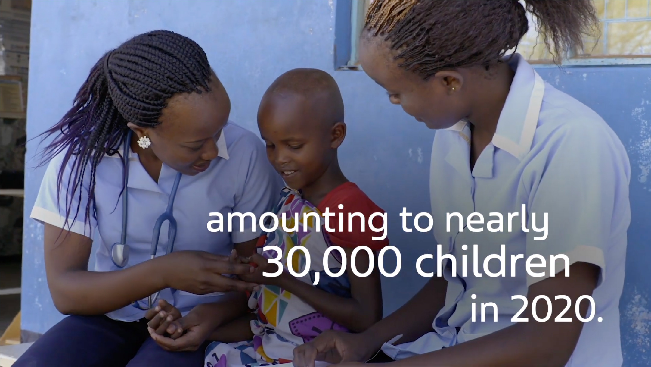 amounting to nearly 30000 children in 2020